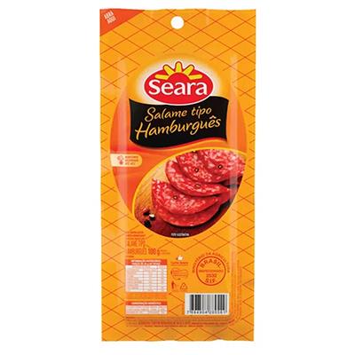 SALAME FATIADO SEARA HAMBURGUÊS 100G 