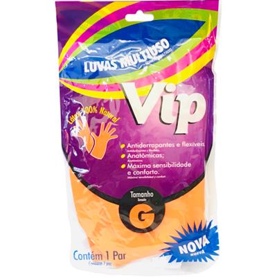 LUVA DE LATEX TAMANHO G VIP 1 PAR