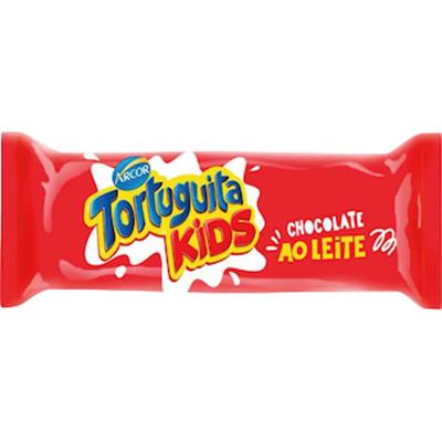 CHOCOLATE AO LEITE TORTUGUITA KIDS ARCOR 12G