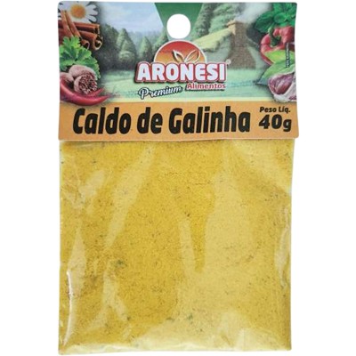 TEMPERO CALDO DE GALINHA PREMIUM ARONESI 40G