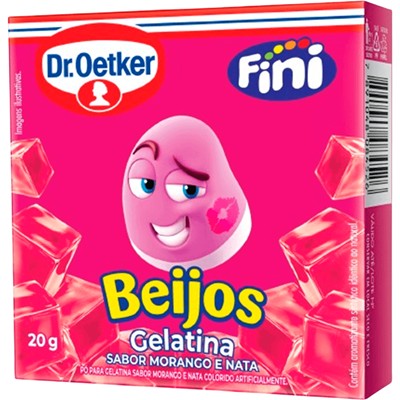 GELATINA FINE BEIJOS DR. OETKER 20G