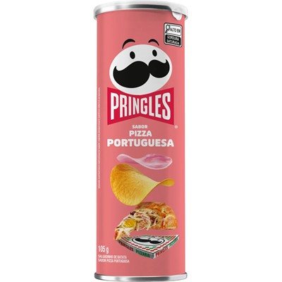 BATATA SABOR PIZZA PORTUGUESA PRINGLES 105G