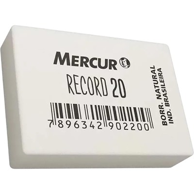 BORRACHA BRANCA RECORD 20 MERCUR 1UN
