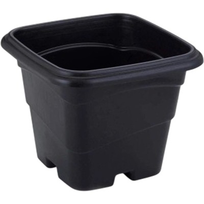 VASO PARA FLOR PRETO ERCA PLAST 3,8L