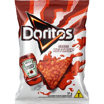 SALGADINHO DE MILHO SABOR KETCHUP DORITOS 37G