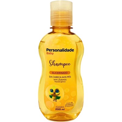 SHAMPOO GLICERINADO BABY PERSONALIDADE 200ML