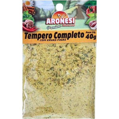 TEMPERO COMPLETO COM ERVAS FINAS ARONESI 40G