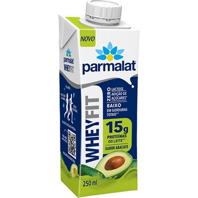 BEBIDA LÁCTEA ABACATE ZERO LACTOSE PARMALAT 250ML