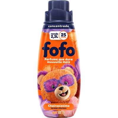 AMACIANTE ROUPA CONCENTRADO VITORIOSO FOFO 500ML
