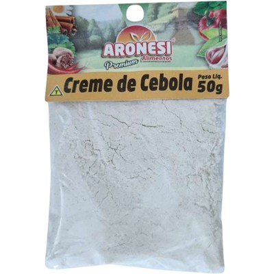 TEMPERO CREME DE CEBOLA EM PÓ ARONESI 50G
