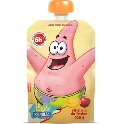 IOGURTE DESNATADO VITAMINA DE FRUTAS ELEGÊ 100G