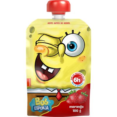 IOGURTE DESNATADO MORANGO BOB ESPONJA ELEGÊ 100G