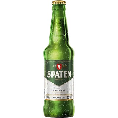 CERVEJA PURO MALTE SPATEN 330ML