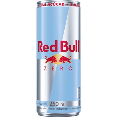 ENERGÉTICO ZERO AÇÚCAR RED BULL 250ML