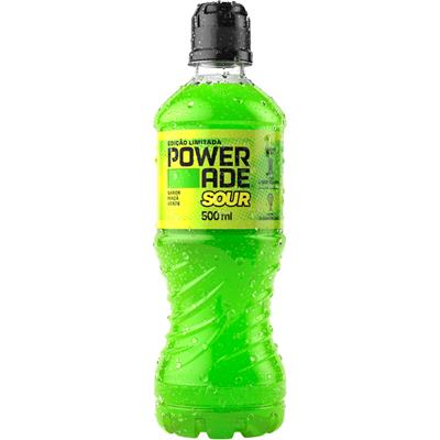 ISOTÔNICO MAÇÃ-VERDE POWERADE SOUR 500ML