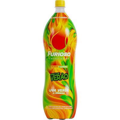 ENERGÉTICO UVA VERDE E PÊSSEGO AGROPLAY FURIOSO 2L