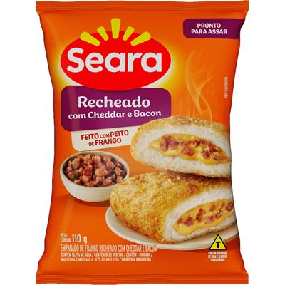 EMPANADO FRANGO RECHEIO CHEDDAR BACON SEARA 110G