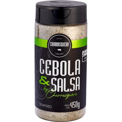 SAL DE PARRILLA CEBOLA SALSA CHURRASQUEIRO 450G