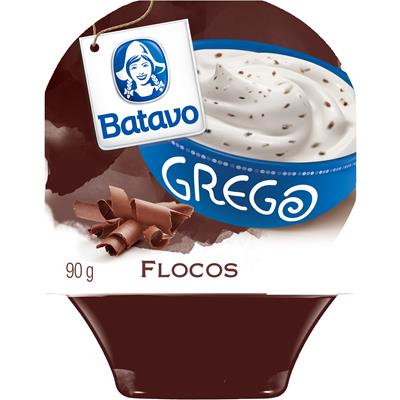 IOGURTE GREGO FLOCOS BATAVO 90G