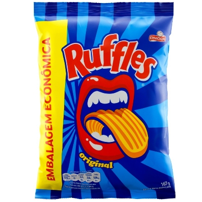 BATATA FRITA ONDULADA ORIGINAL RUFFLES  167G