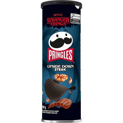 SALGADINHO BATATA UPSIDE DOWN STEAK PRINGLES 100G