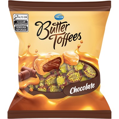 BALA SABOR CHOCOLATE BUTTER TOFFEES 90G
