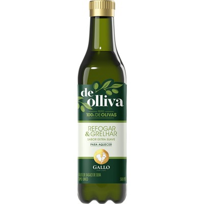 ÓLEO DE BAGAÇO DE OLIVA SUAVE DE OLLIVA 500ML