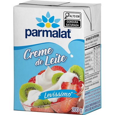 CREME DE LEITE UHT LEVÍSSIMO PARMALAT 200G