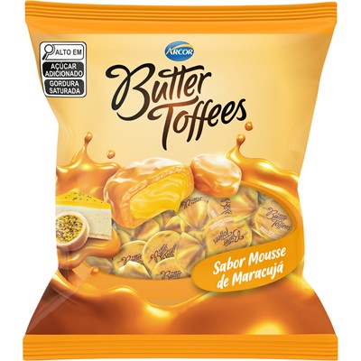 BALA MOUSSE DE MARACUJÁ BUTTER TOFFEES 90G