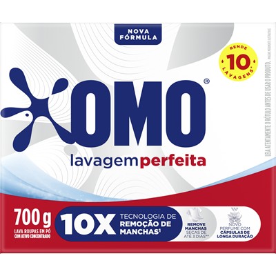 SABÃO EM PÓ LAVAGEM PERFEITA OMO 700G