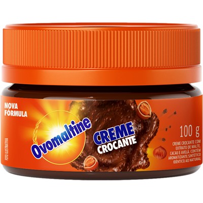 CREME CROCANTE CACAU E AVELÃ OVOMALTINE 100G