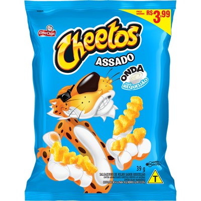 SALGADINHO ONDA REQUEIJÃO CHEETOS ELMA CHIPS 39G