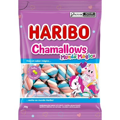 MARSHMALLOW TUTTI FRUTTI CHAMALLOWS HARIBO 70G