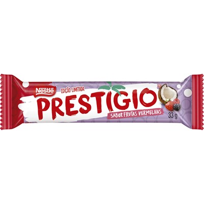 BOMBOM SABOR FRUTAS VERMELHAS PRESTÍGIO 33G
