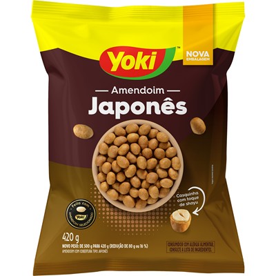 AMENDOIM JAPONÊS YOKI 420G