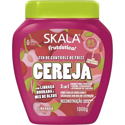 CREME DE TRATAMENTO CEREJA FRIZZ SKALA 1KG