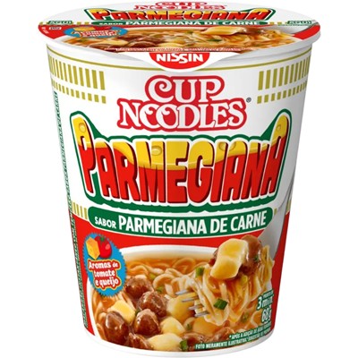 MACARRÃO SABOR PARMEGIANA DE CARNE CUP NOODLES 68G