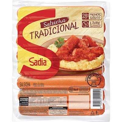 SALSICHA TRADICIONAL SADIA 500G