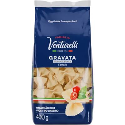 MACARRÃO GRAVATA FARFALLE VENTURELLI 400G