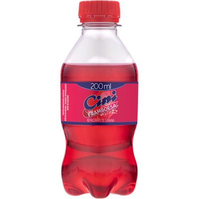 REFRIGERANTE SABOR FRAMBOESA CINI 200ML