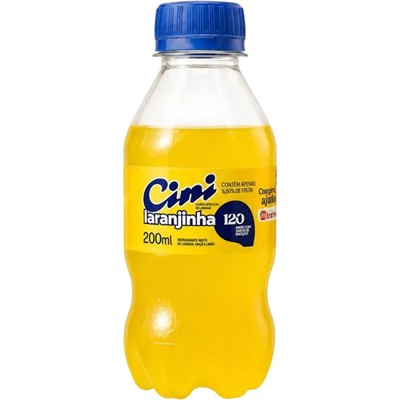 REFRIGERANTE SABOR LARANJINHA CINI 200ML