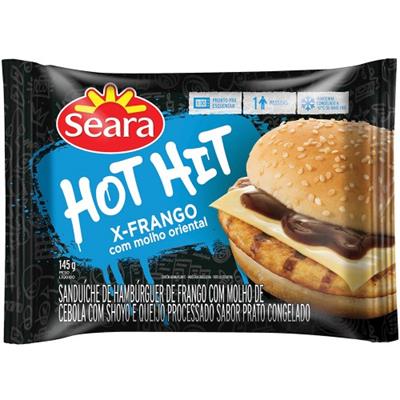 SANDUÍCHE HOT HIT SABOR X-FRANGO SEARA 145G