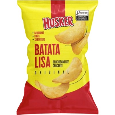 SALGADINHO BATATA LISA TRADICIONAL HUSKER 70G