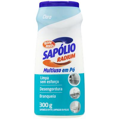 SAPONÁCEO PÓ MULTIUSO SAPÓLIO RADIUM 300G