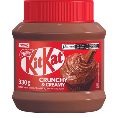 CHOCOLATE CRUNCHY & CREAMY KIT KAT NESTLÉ 330G
