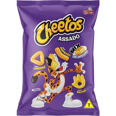 SALGADINHO ASSADO MIX CHEETOS ELMA CHIPS 70G