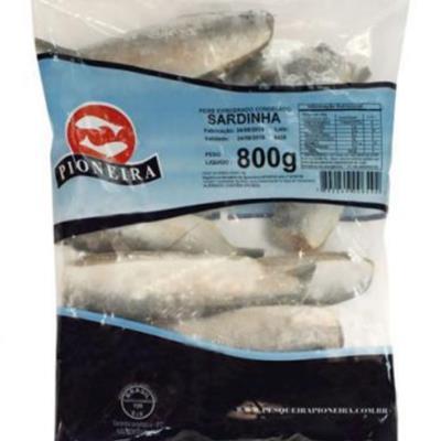 PEIXE SARDINHA EVISCERADA PIONEIRA 800G