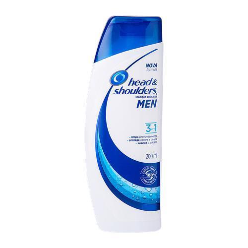 SHAMPOO HEAD SHOULDERS MEN 200ML