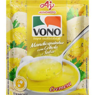 SOPA MANDIOQUINHA COM CEBOLA E SALSA VONO 17G