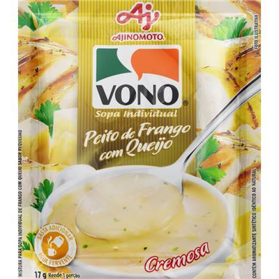 SOPA INDIVIDUAL FRANGO COM QUEIJO VONO 17G